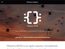 Tablet Screenshot of phoenix-rtos.com